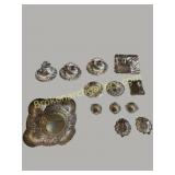 Collection of silver plated articles
