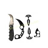 Tactical Karambit & Push Dagger Lot