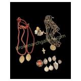 Religious Medals and Reliquary