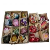 Mercury Glass Christmas Ornaments