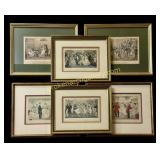 Group Assorted Genre Scene Prints