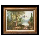 Landscape with Lake and Mountains