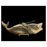 Wood Carved Humpback Whale