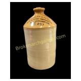 English Salt Glaze Spirits Bottle