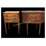 Sewing Table and 3-Drawe Stand