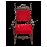 Spanish Renaissance Revival Arm Chair