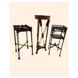 Three Edwardian & Regency Style Occasional Tables