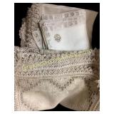 Large Group Vintage Table Linens