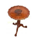 Carved Pie Crust Tilt Top Table