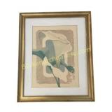 Stylized Calla Lily Print