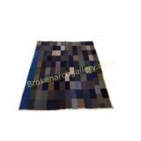 Reversible Patchwork And Block Print Quilt