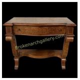 Diminutive Inlaid Console Table