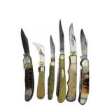 Group of Vintage Folding Pocketknives