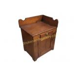 Wooden Washstand with Drawer and Cabinet