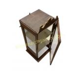 Wooden Display Cabinet With Glass Door