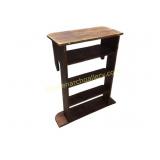 Handmade Wooden Four-Tier Shelf Unit