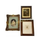 Lot of 3 Vintage & Antique Prints