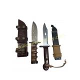 Custom & Military Knife Lot