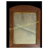 Antique Walnut Mirror