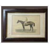 Framed Currier & Ives Print