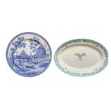 Jackson China and Spode Platters