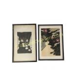 Pair of Artist-Signed Prints