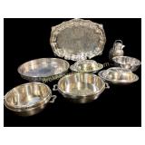 Silver Plate Serving Articles