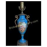 Sevres Style Porcelain Table Lamp