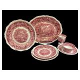 Partial Set Masons Ironstone