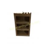 Rustic Wooden Wall Cabinet With Shelves