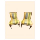 Pair of Upholstered Side Chairs