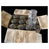 Case 12 Ball Glass Top Canning Jars