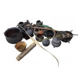 Cast Iron Pots and Tools
