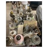 Vintage Oil Lamps and Parts