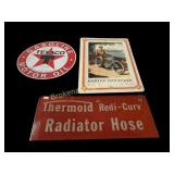 Three Advertising Signs