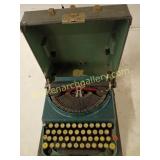 Remington Portable Typewriter with Case