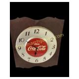 Vintage Electric Coca Cola Wall Clock