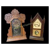 E. N. Welch Steeple Clock, Ingraham Shelf Clock