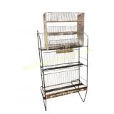 Metal Rack, Charger, and Welder Lot