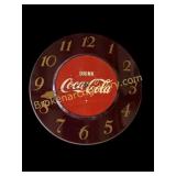 Original 1950,s Drink Coca Cola Clock