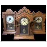 Seth Thomas and Ansonia Shelf Clocks
