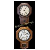 2 Seth Thomas Regulator Clocks