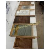 Six Vintage Washboards
