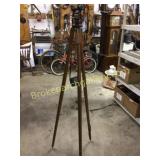 Surveyor's Transit with Wooden Tripod