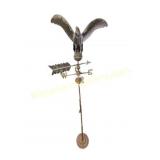 Vintage Copper Eagle Weather Vane