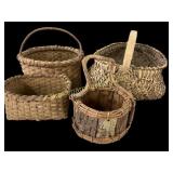 Four Good Country Baskets