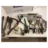 Various Vintage Farm Tools