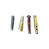 Four Vintage Folding Pocket Knives