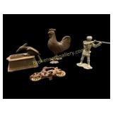 Cast Iron and Pewter Table Articles