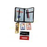 Stationery Set with Playing Cards and Knife